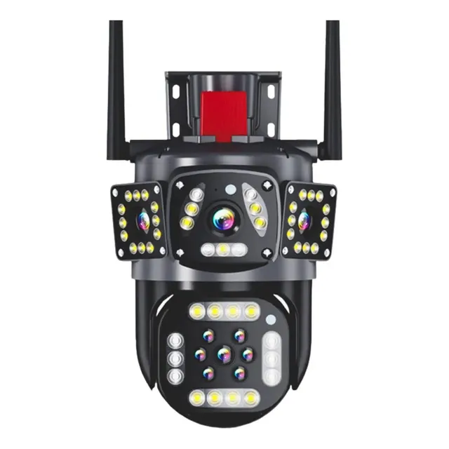 Camara   Wifi Triple Lente Full Hd 360  Y Sirena Ipc- Sy 10