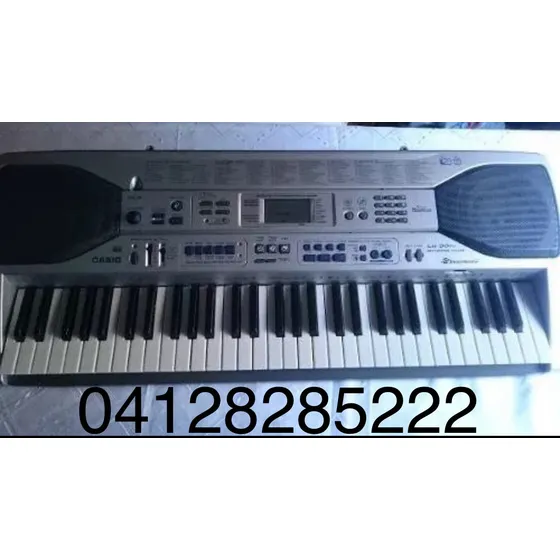 Teclado Piano Casio Lk 90 120 Ritmos Con Parales Como Nuevo