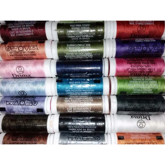 Hilo Coser Drima 96 U + Tiza X 2 U + Papel Molde + Tijera