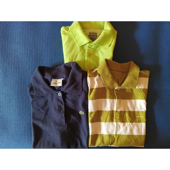 Camisas Lote De Tres Chemis Niño 3 Piezas Por 8$