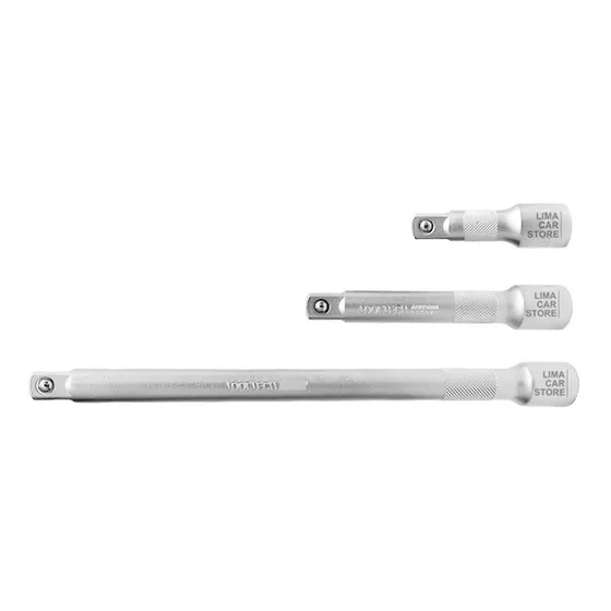 Juego Set 3 Piezas Extensión De Dado 1/2 No Stanley Trupper