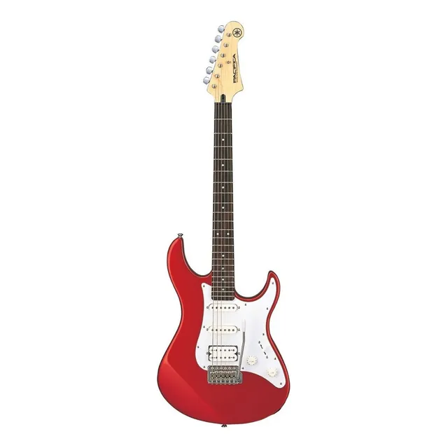 Guitarra Eléctrica Yamaha Pacífica Pac012 Red Metal, Trémolo Color Metallic red Material del diapasón Palo de rosa Orientación de la mano Diestro