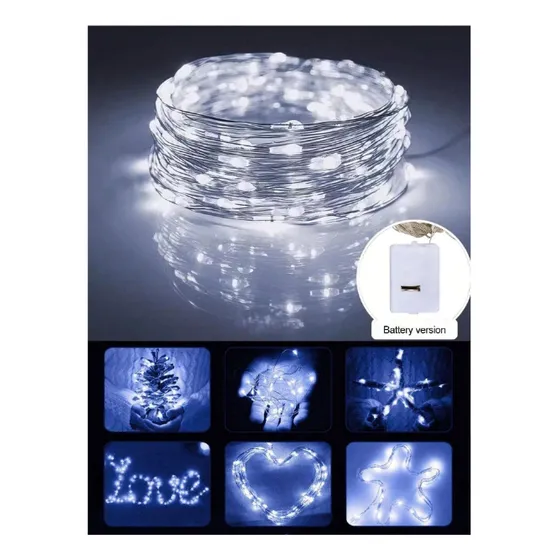 Luces Led De Hadas, Cuerda Tira 3mt (promocion 2x1)