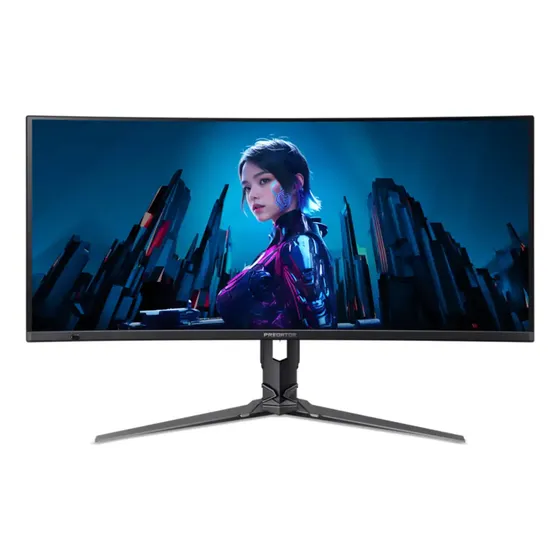 Monitor Acer Predator 34 X34 Qd-oled 240hz Curvo Color Negro