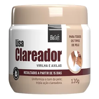 Clareador De Manchas Escuras Virilha Axila Entre Pernas 120g Clareador De Manchas Escuras Virilha Axila Entre Pernas 120g