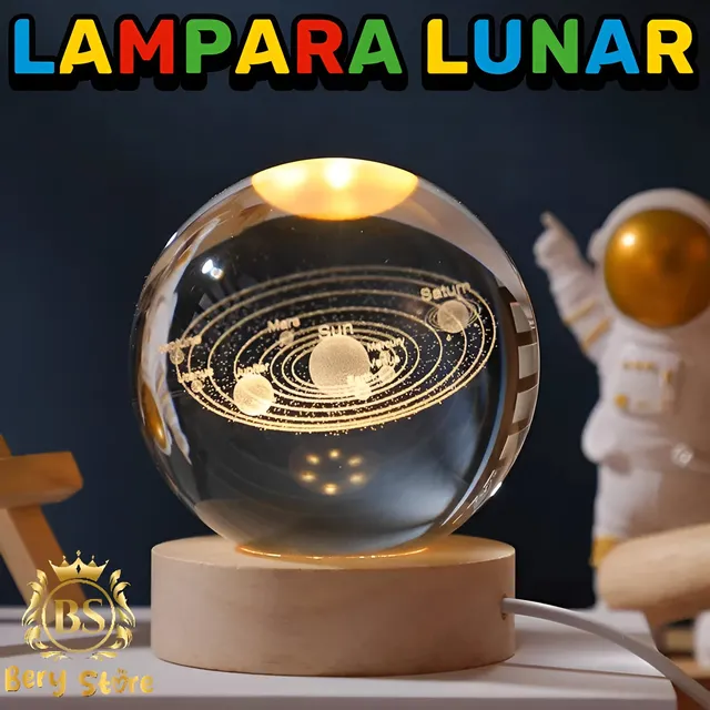Lámpara Lunar | Lampara De Luna | Lampara De La Galaxia |