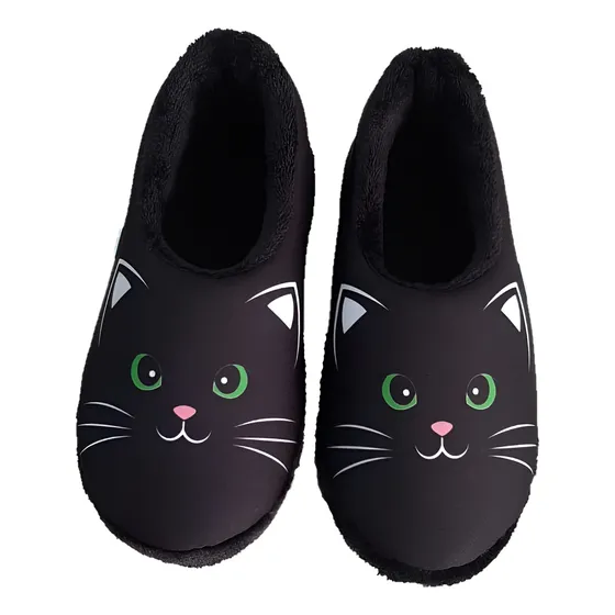 Lindas Pantunflas , Babuchas. Gato
