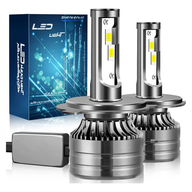 Par De Bombillos Led Premium H4 De 25000 Lumens 