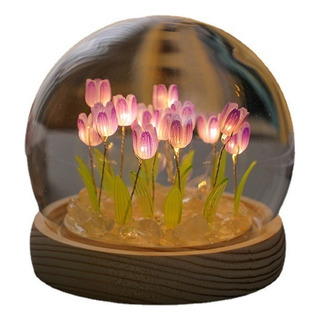 Luz Nocturna De Ramo De Tulipanes Luz Nocturna De Ramo De Tulipanes
