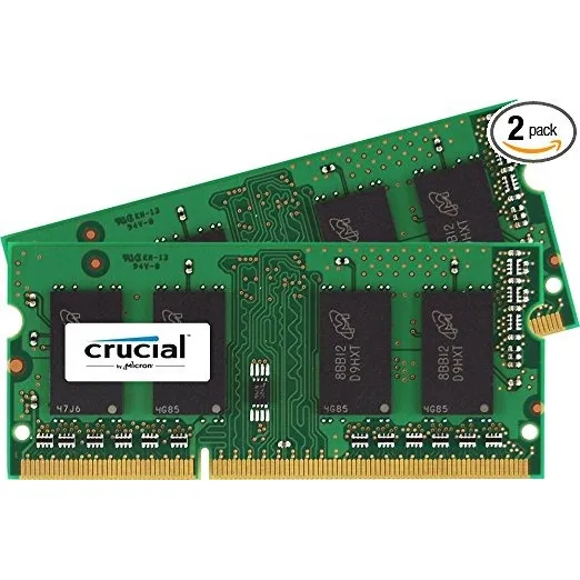 Kit De 8gb Crucial (4gbx2) Ddr3 1600 Mt / S (pc3-12800) 204-