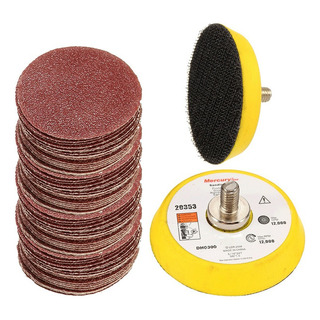 Kit Disco Base Velcro +60 Lija 2 Pulgadas Pulir Taladro Kit Disco Base Velcro +60 Lija 2 Pulgadas Pulir Taladro