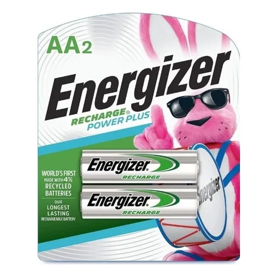 Pilas Baterias Aa Recargables  2300 Mah Energizer 