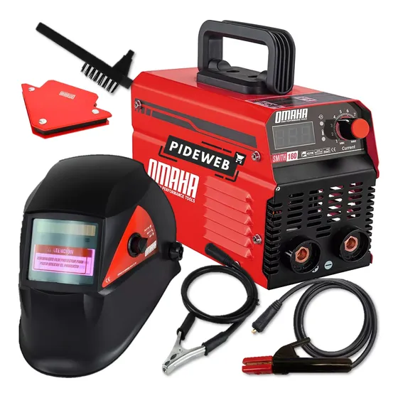 Combo De Soldadora 140 Amp Inverter + Mascara Y Accesorios