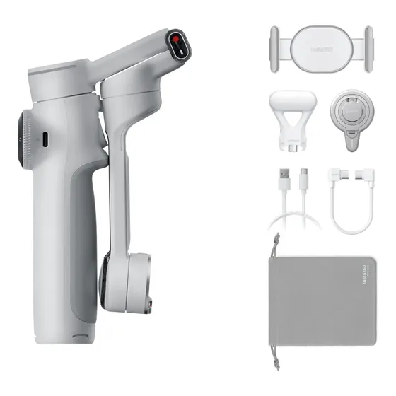 Insta360 Flow 2 Pro Creator Bundle Stone Gray Color Gris