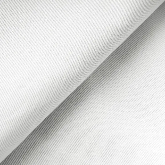 Tela Gabardina Blanco 8oz 100% Algodón X Metro