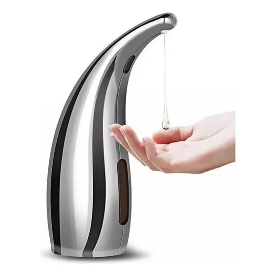 Saboneteira Líquida Automática De Aço Inoxidável Com Sensor 