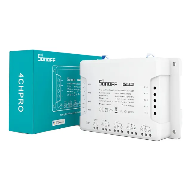 Sonoff Switch Wifi 4 Canales Pro R3