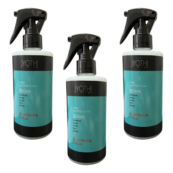 Kit Reconstrutor Capilar Profissional Protetor Térmico Spray