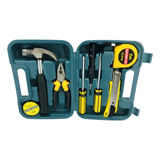 Kit Herramientas De Trabajo Basicas Maletin Para El Hogar