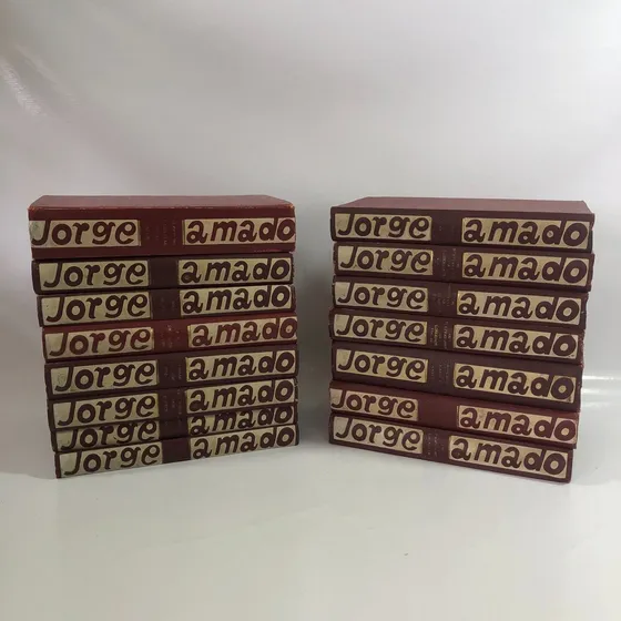 Coleção Jorge Amado Editora Martins 15 Volumes Anos 1963 1964 E 1965 Pl006