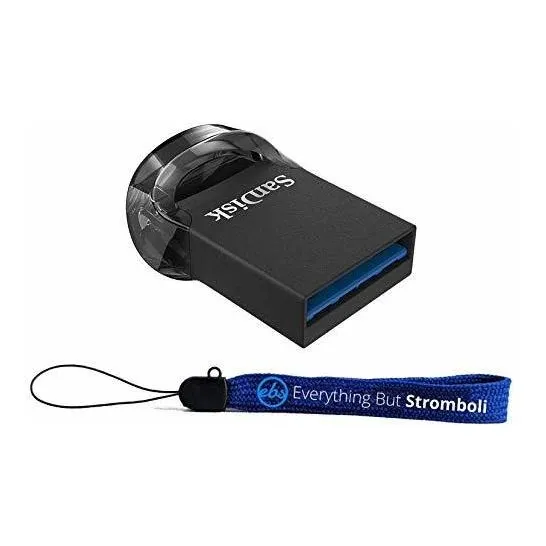 Pendrive Sandisk 256gb Ultra Fit Usb 3.1 Low Profile Sdcz430