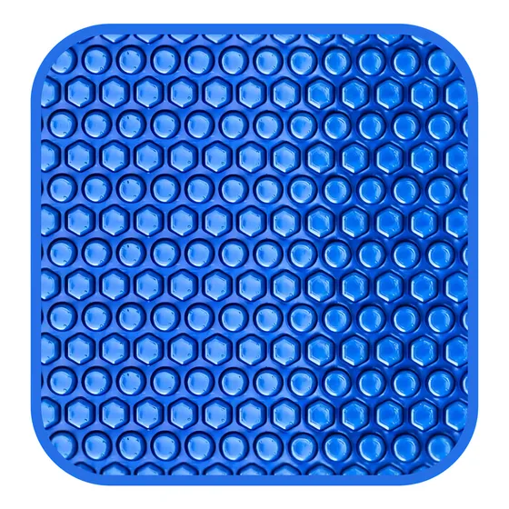 Capa Térmica Para Piscina Reciclável Azul Atco 3x6 Mts Atco CTA