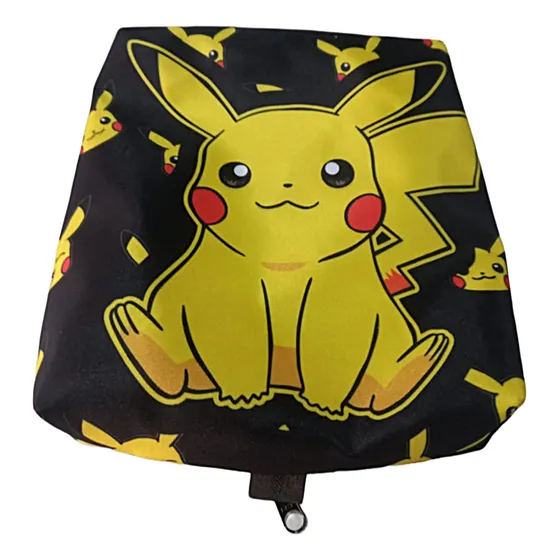 Estojo Escolar Pokemon Pikachu - Gigante 3 Divisórias