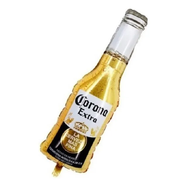 Globo Decoracion Botella Corona Cerveza Fiesta 