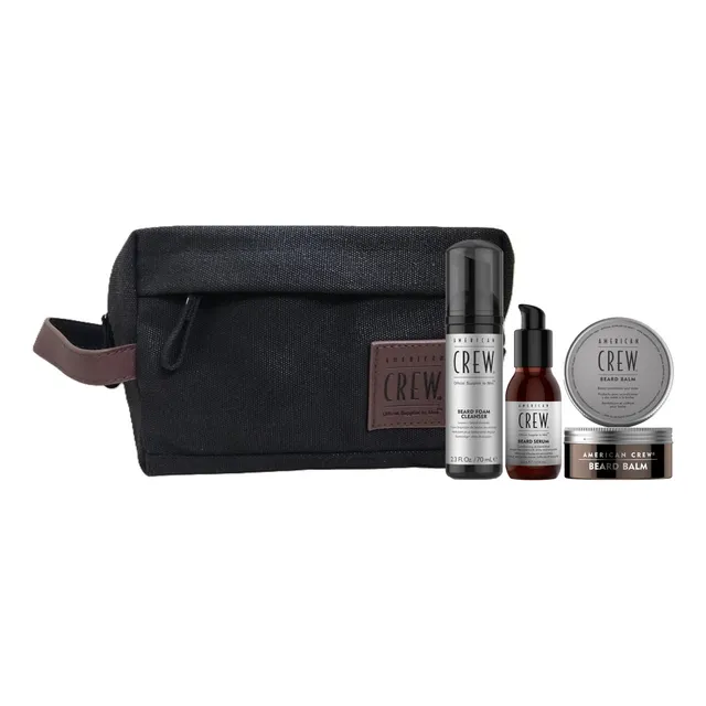 Beard Pack Espuma +aceite +cera Para Barba American Crew Men