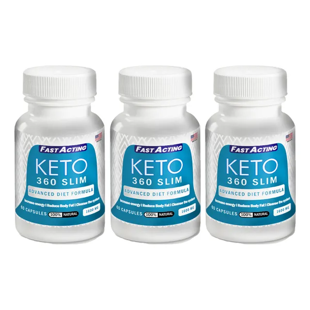 Keto 360 X3 Adelgazante Quemador Cetosis