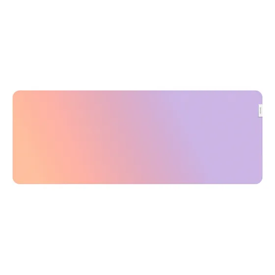 Tapete Office Mouse Pad Dupla Face Tecido sintético impermeável e antiderrapante Toque macio Geonav Preto E Rosa