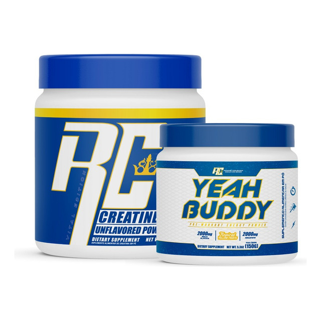 Kit Combo Creatina 525g + Yeah Buddy 150g Ronnie Coleman