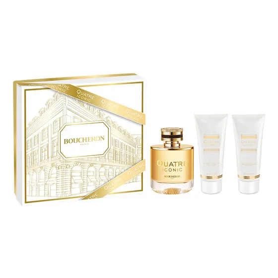 Perfume Boucheron Quatre Iconic Femme Cofre Edp *100ml+bl+sg