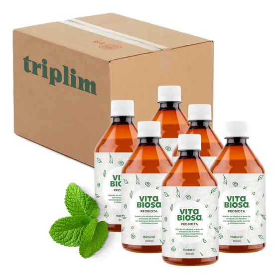 Probiótico Bebible Vita Biosa Caja X 6 Unidades 500 Ml Salud