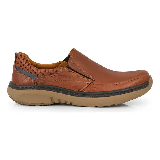 Zapato Hombre Cuero Mocasin Alpargata Elastico Briganti