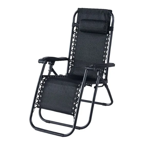 Silla De Gravedad Cero Color Negro