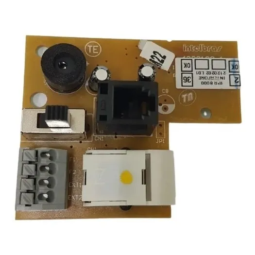 Placa Interfone Porteiro Intelbras Ipr8000 Novo Com Garantia