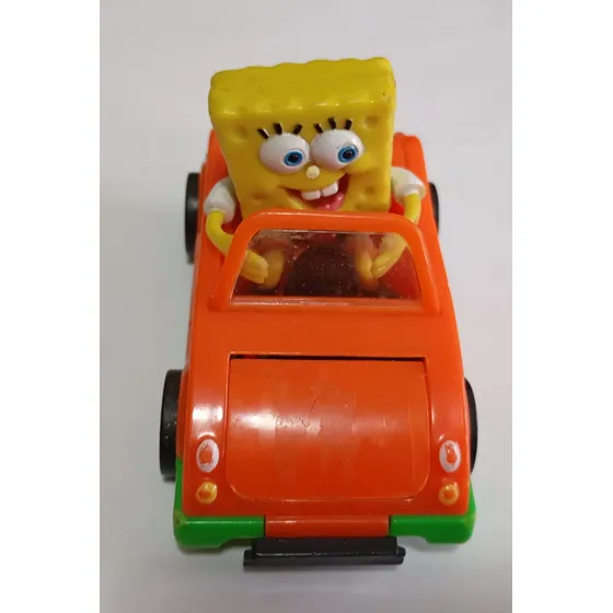 Boneco Bob Esponja No Carrinho Viacom