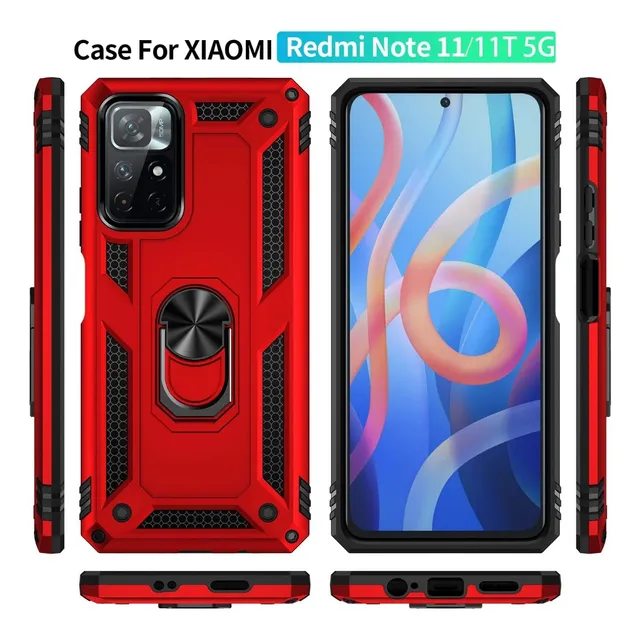 Estuche Forro Techarmor Anillo Xiaomi Redmi Note 11 5g / 11s