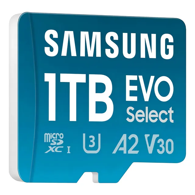 Tarjeta De Memoria Micro Sd Samsung Evo Select 1tb 160mb/s - Nueva Generación