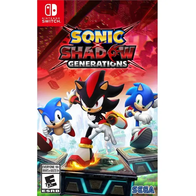Videojuego Sonic Shadow Generations Para Nintendo Switch
