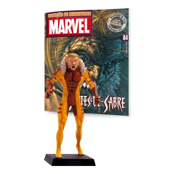 Miniaturas Marvel Eaglemoss - Dente De Sabre ( X-men )