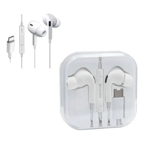 Audifonos Manos Libres Monster Earpods C21wt Blanco