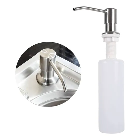 Dispensador De Jabón Para Empotrar Acero Inoxidable