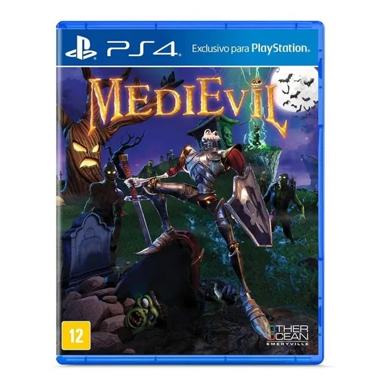 Jogo Medievil Remastered Ps4 Other Ocean Emeryville
