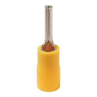 Terminal Punta (12-10 Awg) Pvc Amarillo 100 Pzs Terminal Punta (12-10 Awg) Pvc Amarillo 100 Pzs
