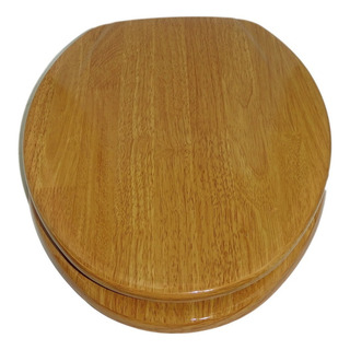 Asiento De Madera P/wc Corto Acabado Roble Asiento De Madera P/wc Corto Acabado Roble