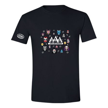 Playera Deportiva Hombre Lucha Libre Aaa Mexicana Luchadores Playera Deportiva Hombre Lucha Libre Aaa Mexicana Luchadores