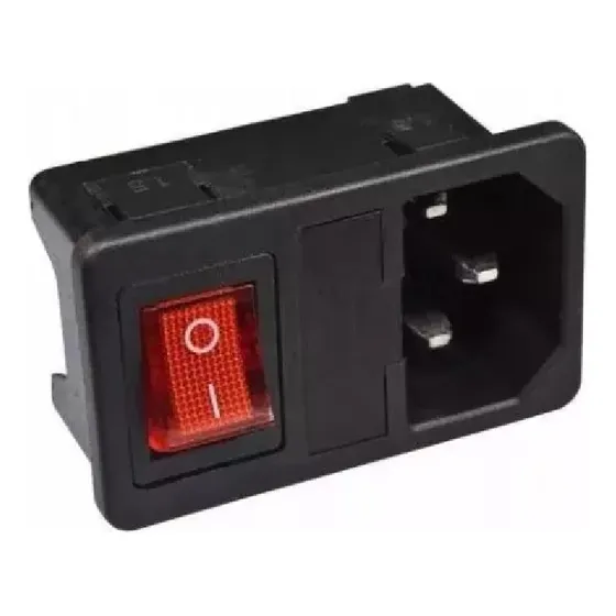 Tomacorriente Con Interruptor Y Fusible Switch 10a 110vac