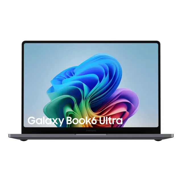 Samsung Galaxy Book6 Ultra Tela de 16" Touch AMOLED 2x, Core Ultra 7 356H, 32GB, 1TB SSD, NVIDIA GeForce RTX 5060, Galaxy AI, Windows 11 Home, 1.89kg